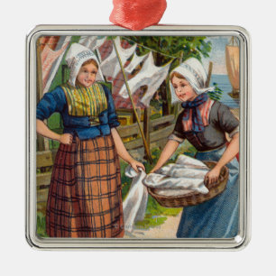 Bensdorp's Royal Dutch Cocoa Metal Tree Decoration