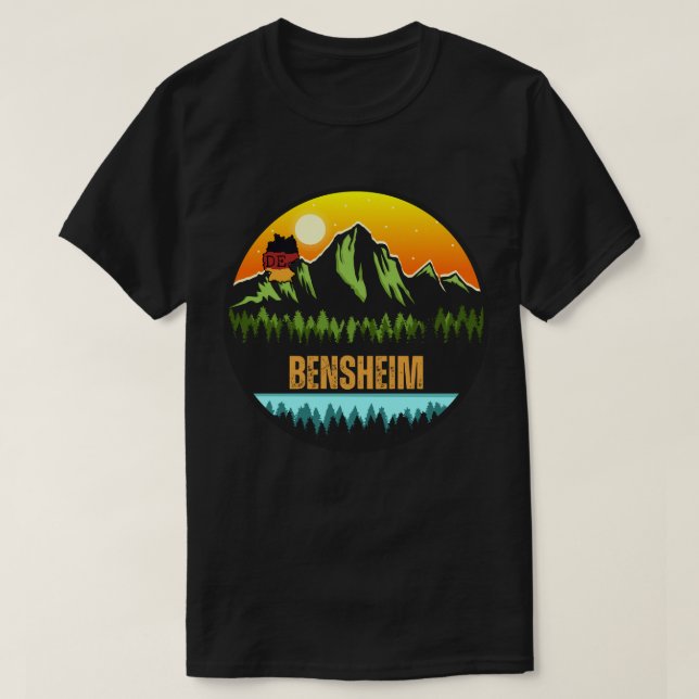 Bensheim, Germany T-Shirt (Design Front)