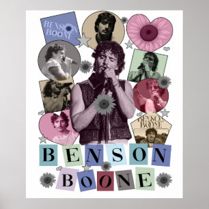 Benson Boone American Heart Music Tou Poster