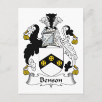 Benson Family Crest