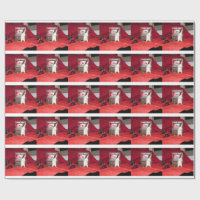 Benson Singing Carols Pet Rat Gift Wrap
