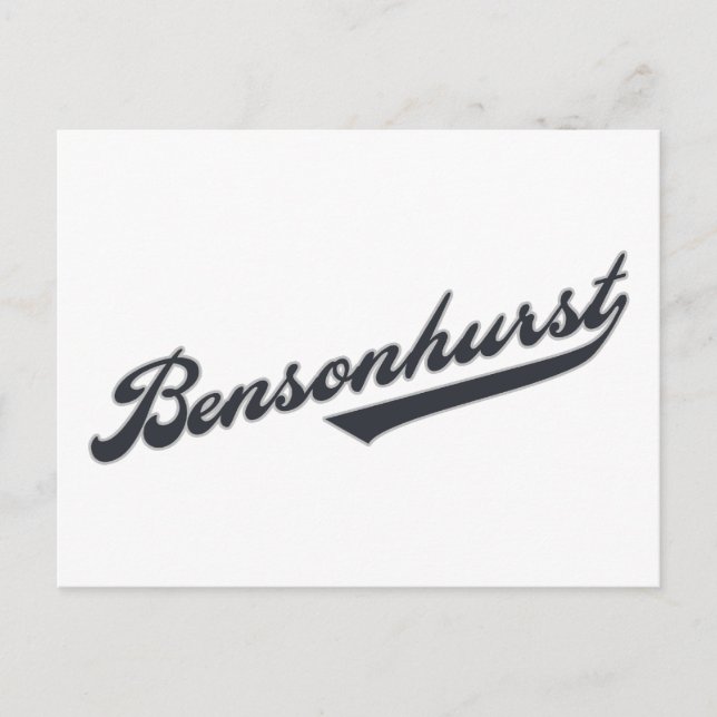 Bensonhurst Postcard (Front)