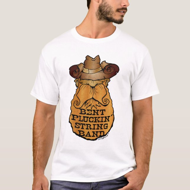 Bent Pluckin String Band Merch T-Shirt (Front)