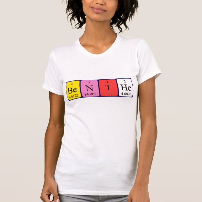 Benthe periodic table name shirt (Front)