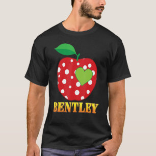 Bentley Love School Back To School Boy Kid Student T-Shirt