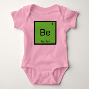 Bentley Name Chemistry Element Periodic Table Baby Bodysuit