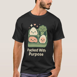 Bento Box Meal Prep Adult Lunch Kitchen Planner Li T-Shirt