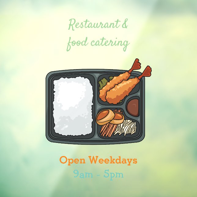 Bento cartoon illustration (Sheet 3)