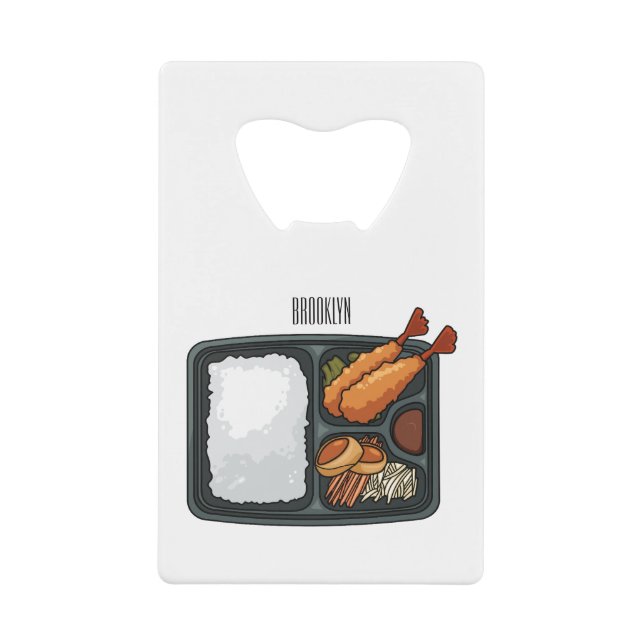 Bento cartoon illustration (Front)