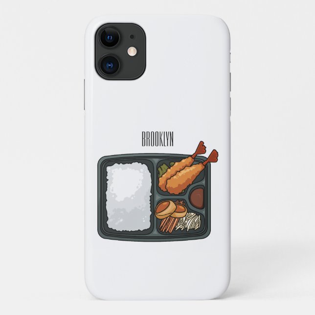Bento cartoon illustration  Case-Mate iPhone case (Back)