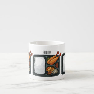 Bento cartoon illustration espresso cup