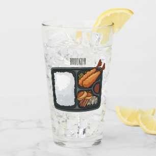 Bento cartoon illustration glass