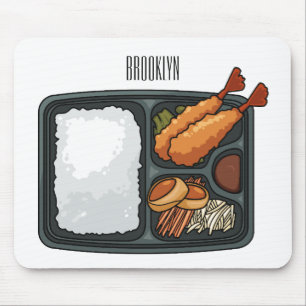 Bento cartoon illustration   mouse pad