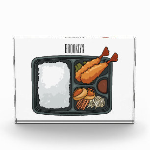 Bento cartoon illustration photo block