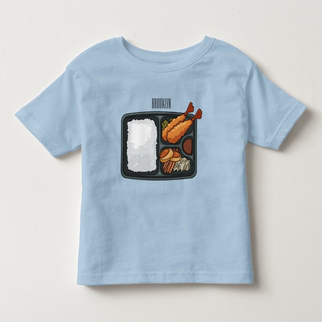 Bento cartoon illustration  toddler T-Shirt (Front)