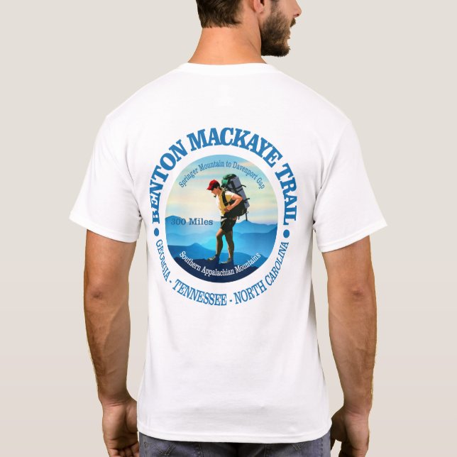 Benton MacKaye Trail (Hiker C) T-Shirt (Back)