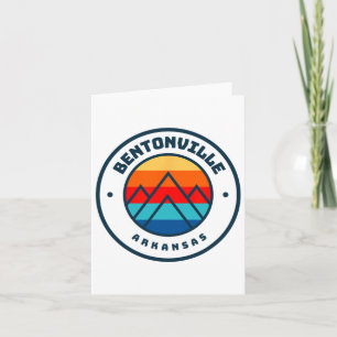 Bentonville Arkansas Skiing Snowboarding Family Sk Card