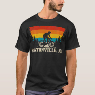 Bentonville Arkansas Vintage Mountain Bike Cycling T-Shirt