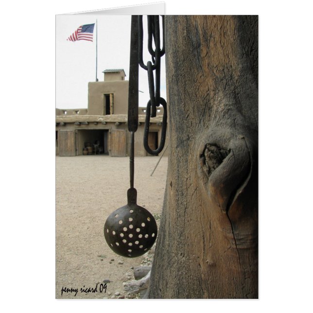 Bents Old Fort Card (Front)