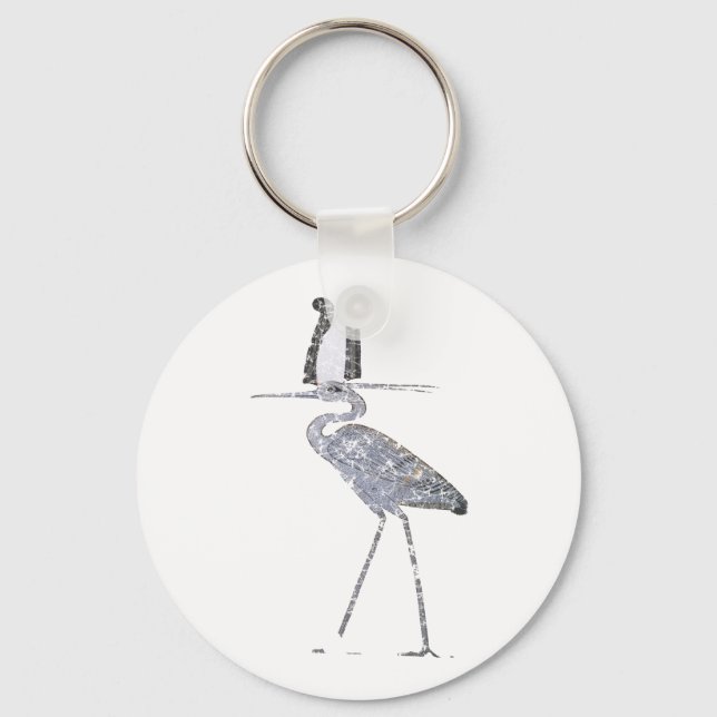 Benu Bird Key Ring (Front)