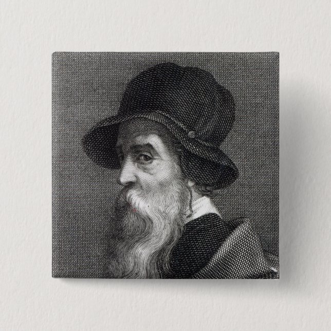 Benvenuto Cellini 15 Cm Square Badge (Front)