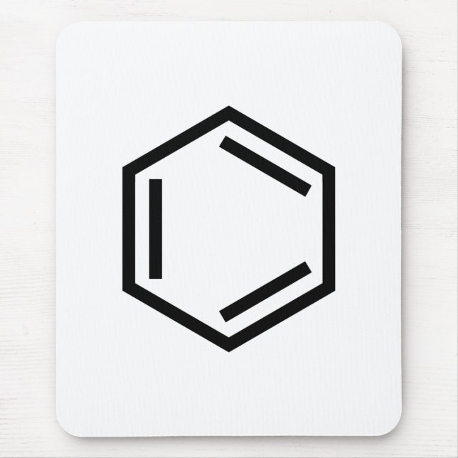 BENZENE RING SYMBOL MOUSE PAD (Front)