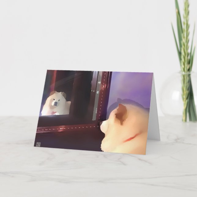 BENZI- heARTdog chow card (Front)