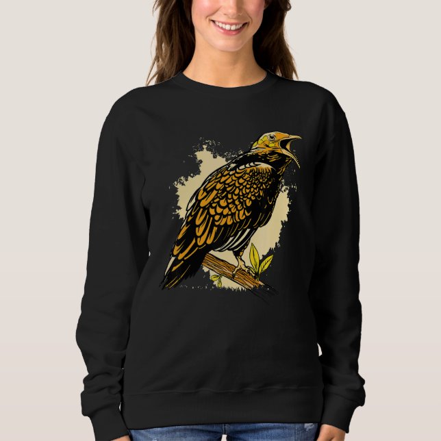 Beo Bird Animal Sweatshirt (Front)