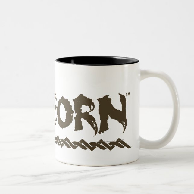 BEORN™ Bear Head Name Two-Tone Coffee Mug (Right)