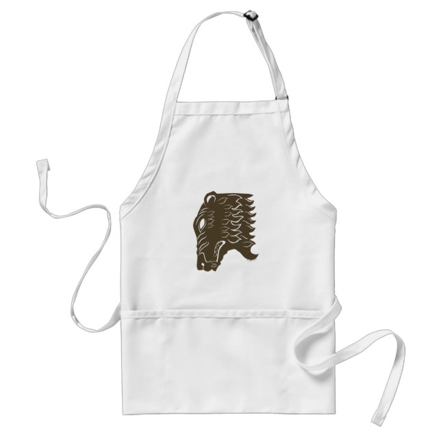 BEORN™  Bear Head Symbol Standard Apron (Front)