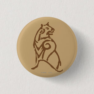 BEORN™  Bear Symbol 3 Cm Round Badge