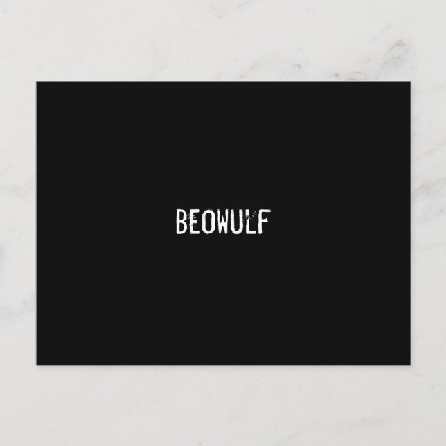 Beowulf Postcard (Front)