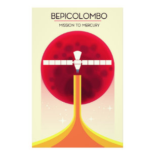BepiColombo mission to mercury Photo Print