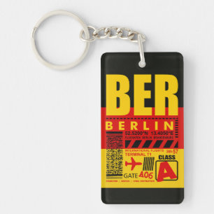 BER Berlin Airport Key Ring