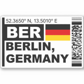 BER Berlin Boarding Pass - Germany Travel