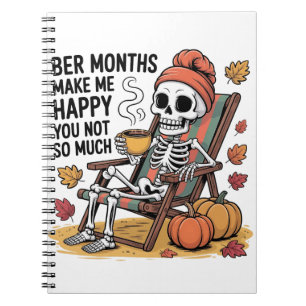 Ber Months Make Me Happy You Not So Much Xmas Notebook