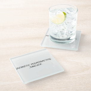 ber mt dog fancier glass coaster