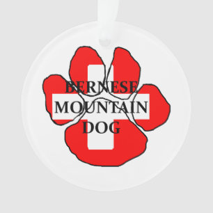 ber mt dog name paw switzerland flag.png ornament