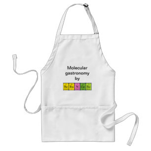 Berangere periodic table name apron