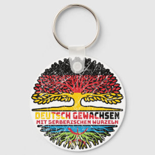 Berber Berberisch Deutsch Deutschland Baum Wurzel Key Ring