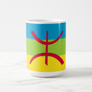berber ethnic flag coffee mug
