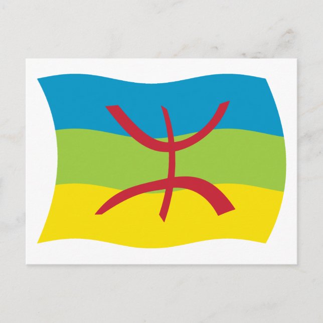 Berber People Flag Postcard (Front)