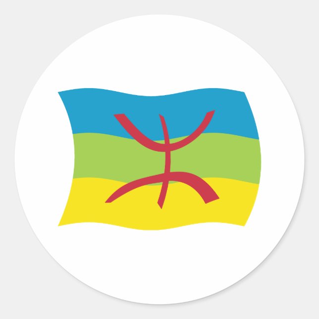 Berber People Flag Sticker (Front)