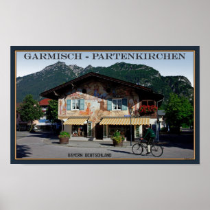 Berchtesgaden - Bavarian Biker Poster