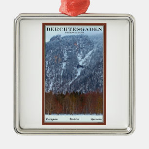 Berchtesgaden National Park - Winter Metal Tree Decoration