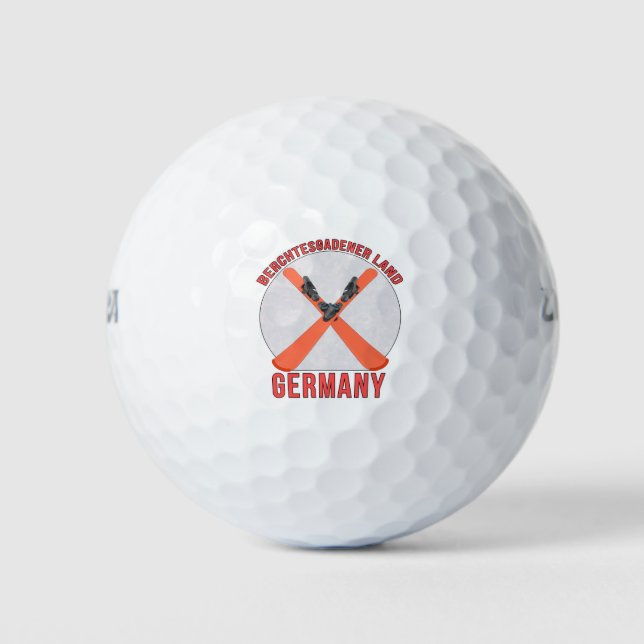 Berchtesgadener Land, Germany Golf Balls (Front)