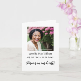 Bereavement Thank You  Card