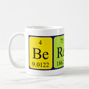 Berend periodic table name mug