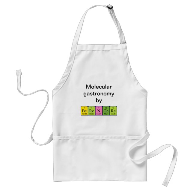 Berengere periodic table name apron (Front)