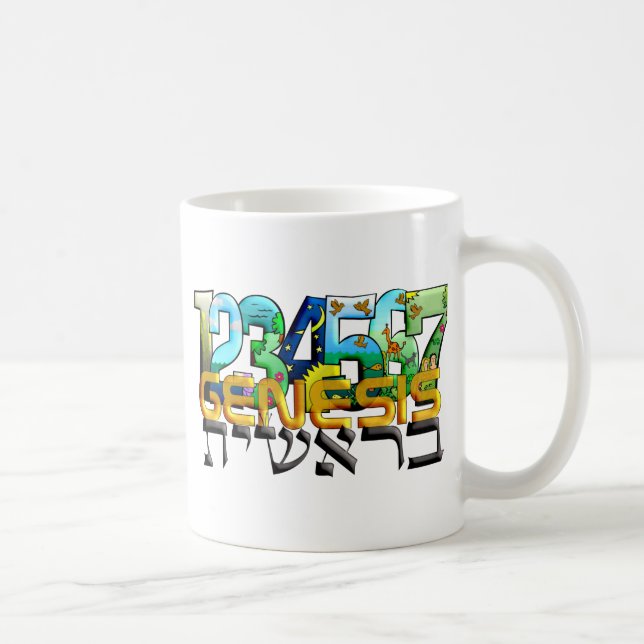 Bereshit Coffee Mug (Right)